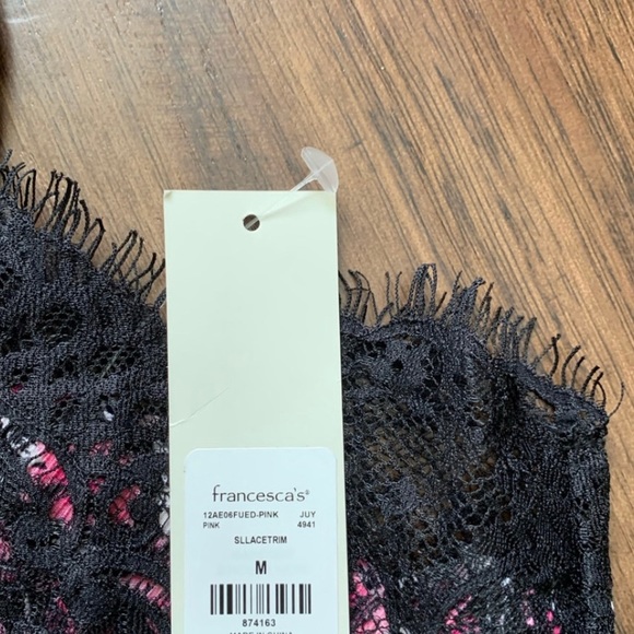 Francesca’s collections belle floral lace tank top - Picture 10 of 11
